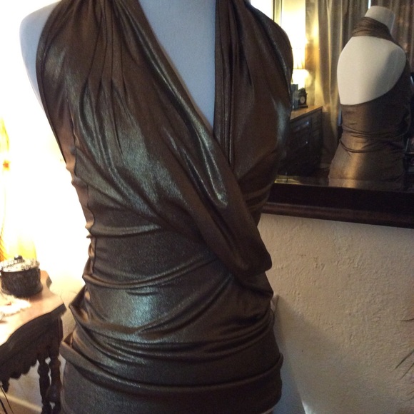 90s style bronze halter - Picture 2 of 5